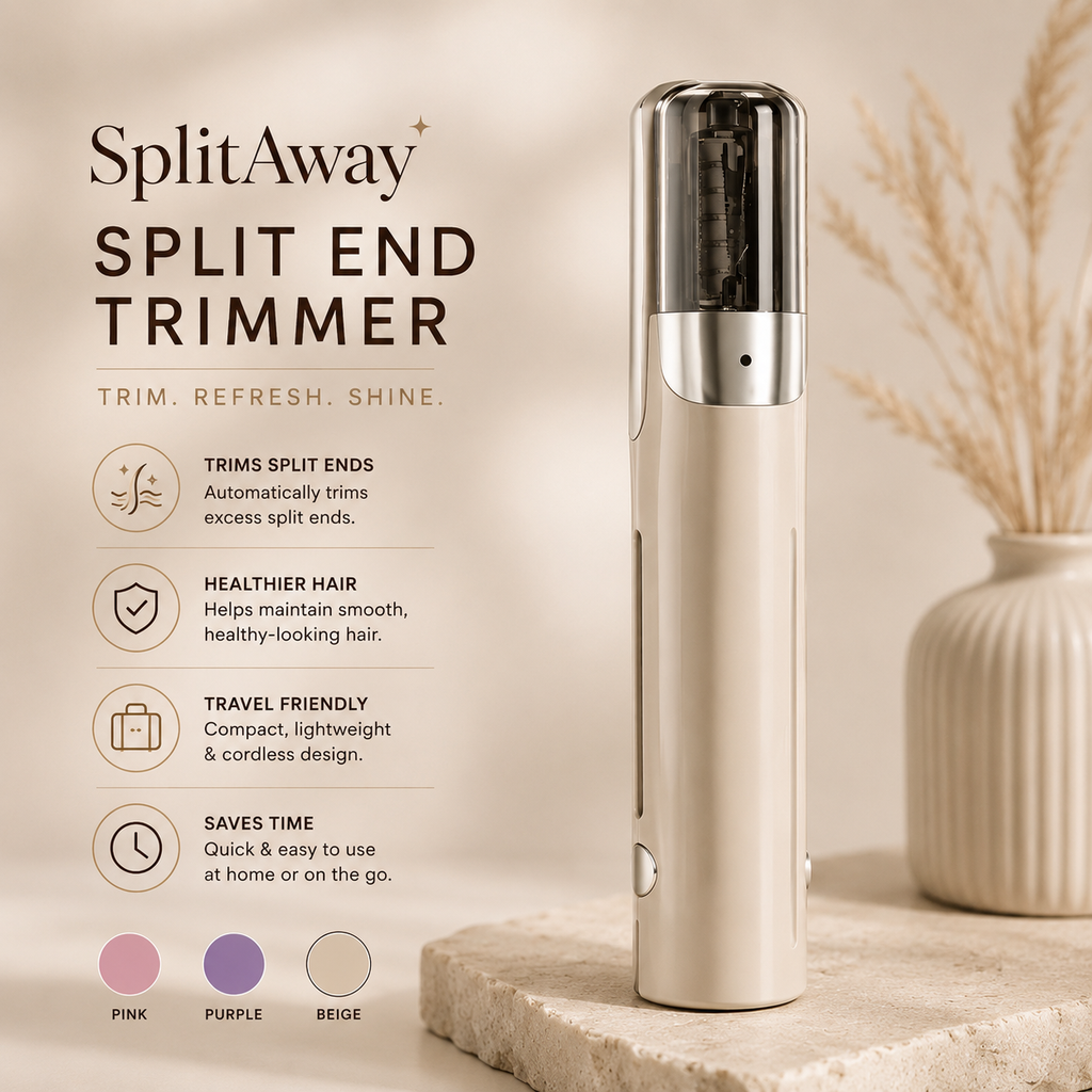 SplitAway Precision Trimmer — Trim Split Ends, Keep Your Length
