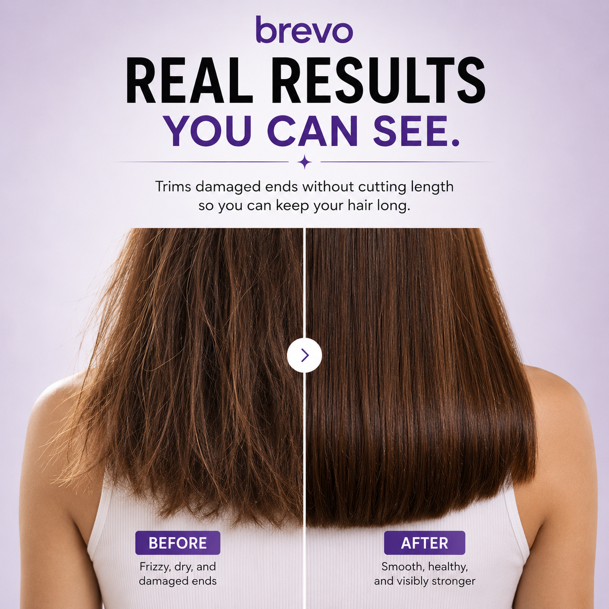 SplitAway Precision Trimmer — Trim Split Ends, Keep Your Length