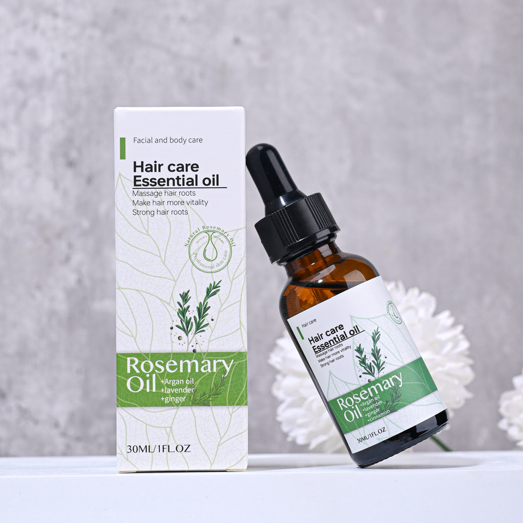 Rosemary serum — styled product shot